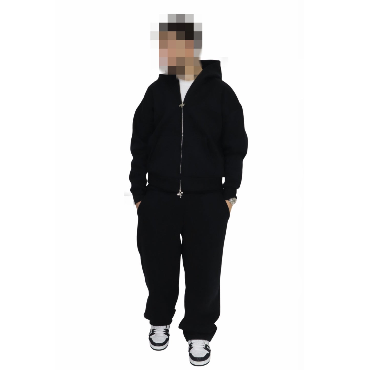 PLAIN JANE LOGO ZIP JACKET